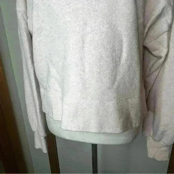 Sweaty Betty Cropped 1/2 Zip Sweatshirt Pullover Women 12 Pink Athleticwear - Picture 3 of 9